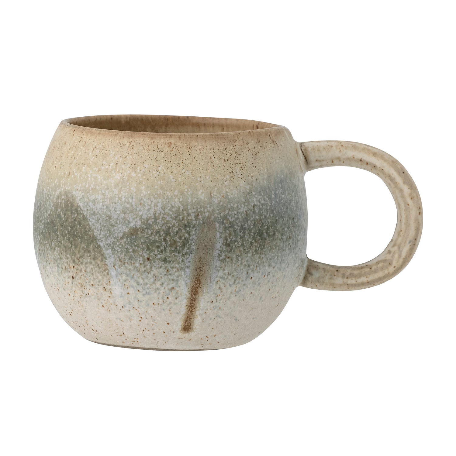 Elia mugs, green, stoneware