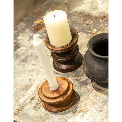 Sjælsø Nordic UPCYCLED TRDRULLE; LIGHTSTACK FOR A STEARINLIGHT - Set of 3