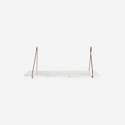 House Doctor - Shelf, Marble, White Marble - L: 70 cm, W: 24 cm