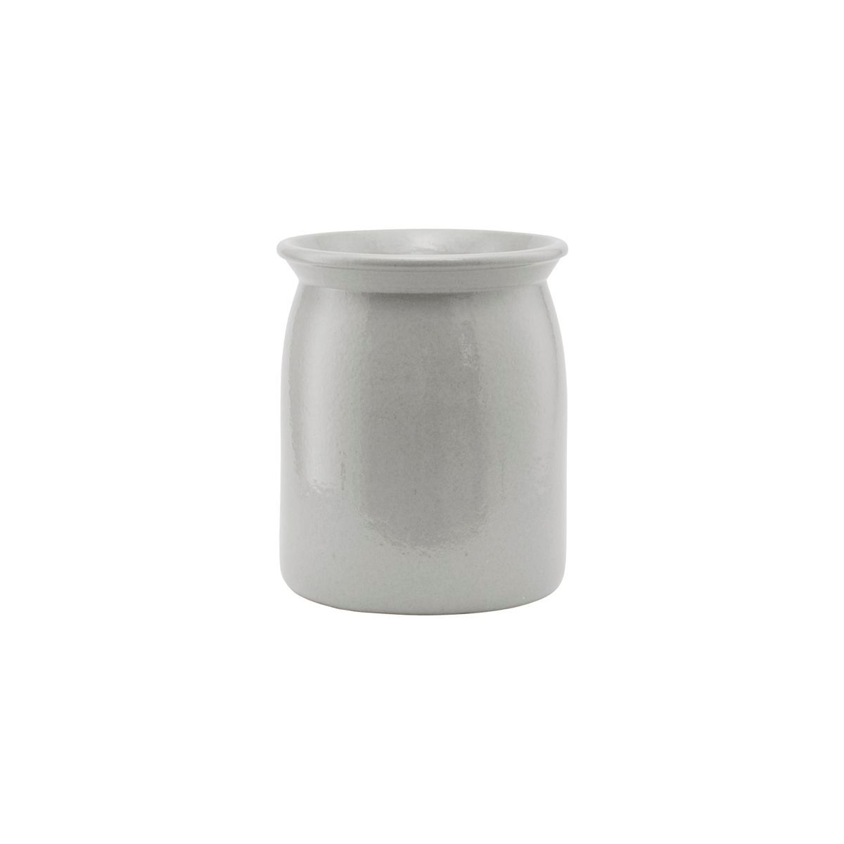 Ceramic Pot, Shellish Gray