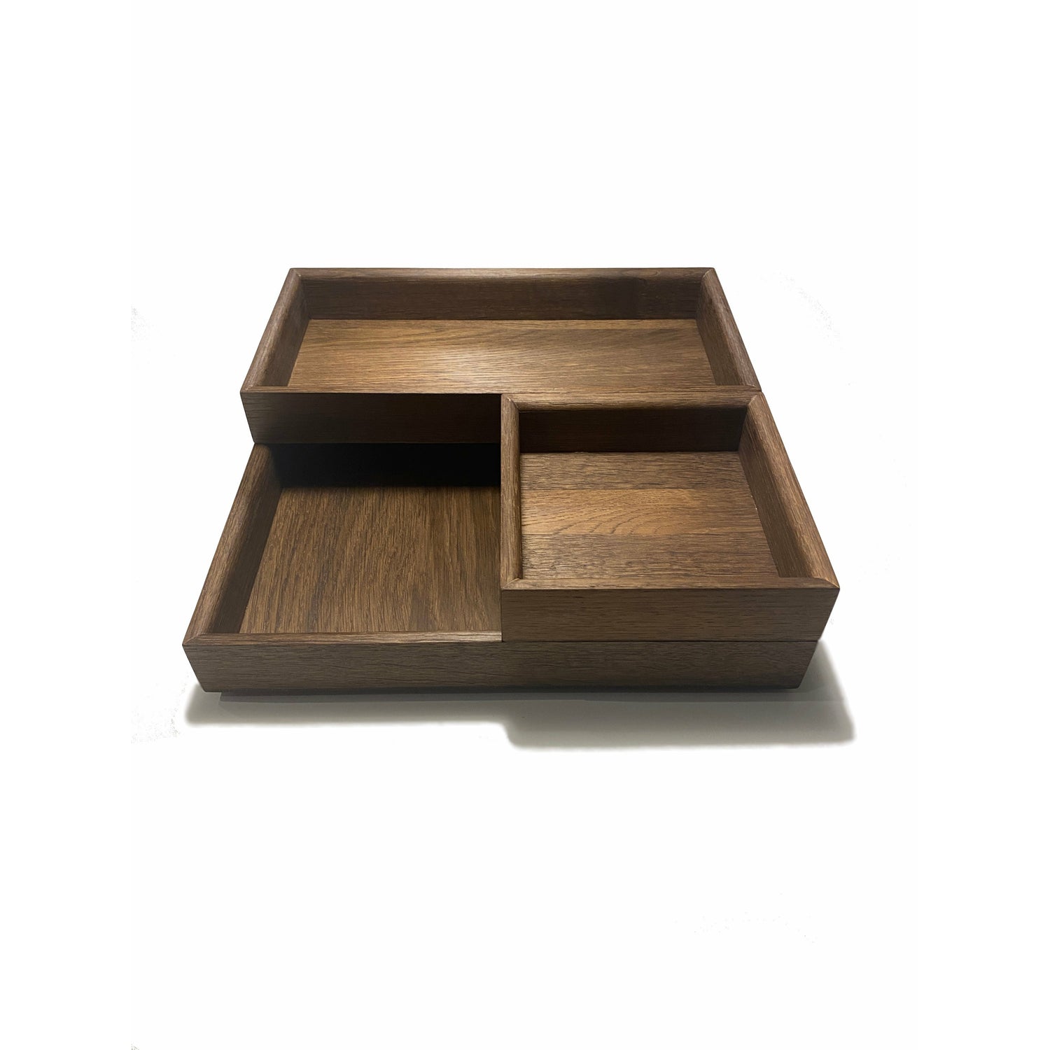 Langbo Stackable Tray Bundle - Natural Oiled Oak - Langbo - DesignGaragen.dk