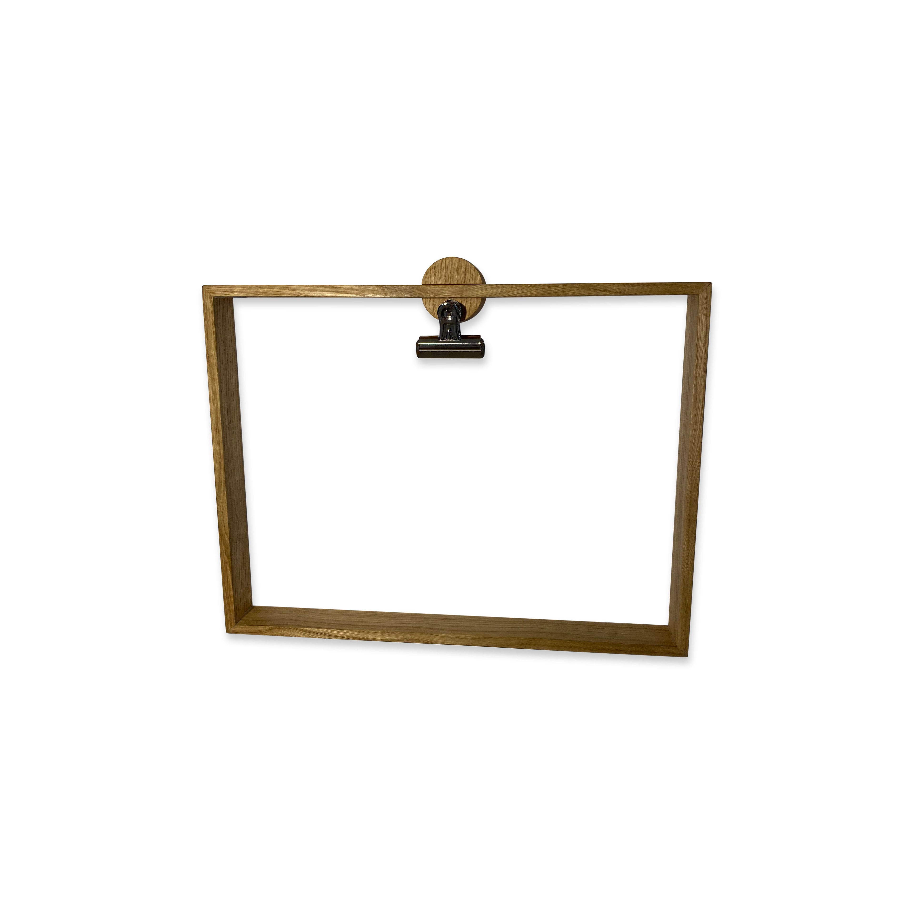 Langbo A4 Frame - Smoked Oiled Oak / Chrome - Langbo - DesignGaragen.dk