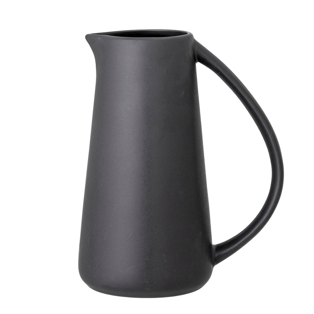 Bloomingville edit jug, black, stoneware