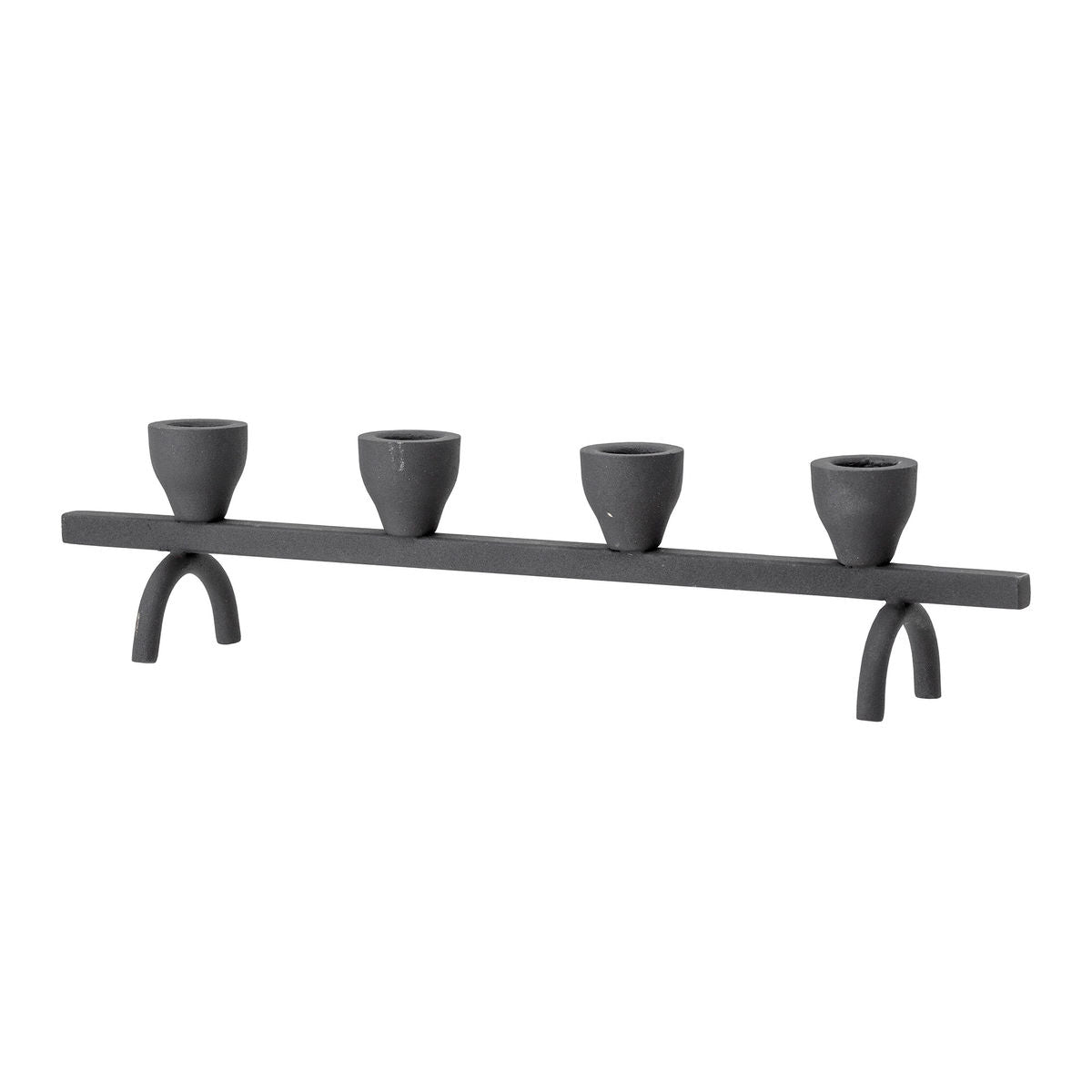 Bloomingville Jerome candlestick, black, metal