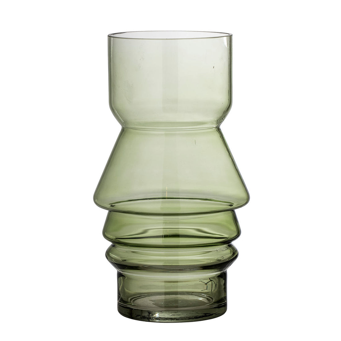 Bloomingville Zalla Vase, Grøn, Glas - Bloomingville - DesignGaragen.dk