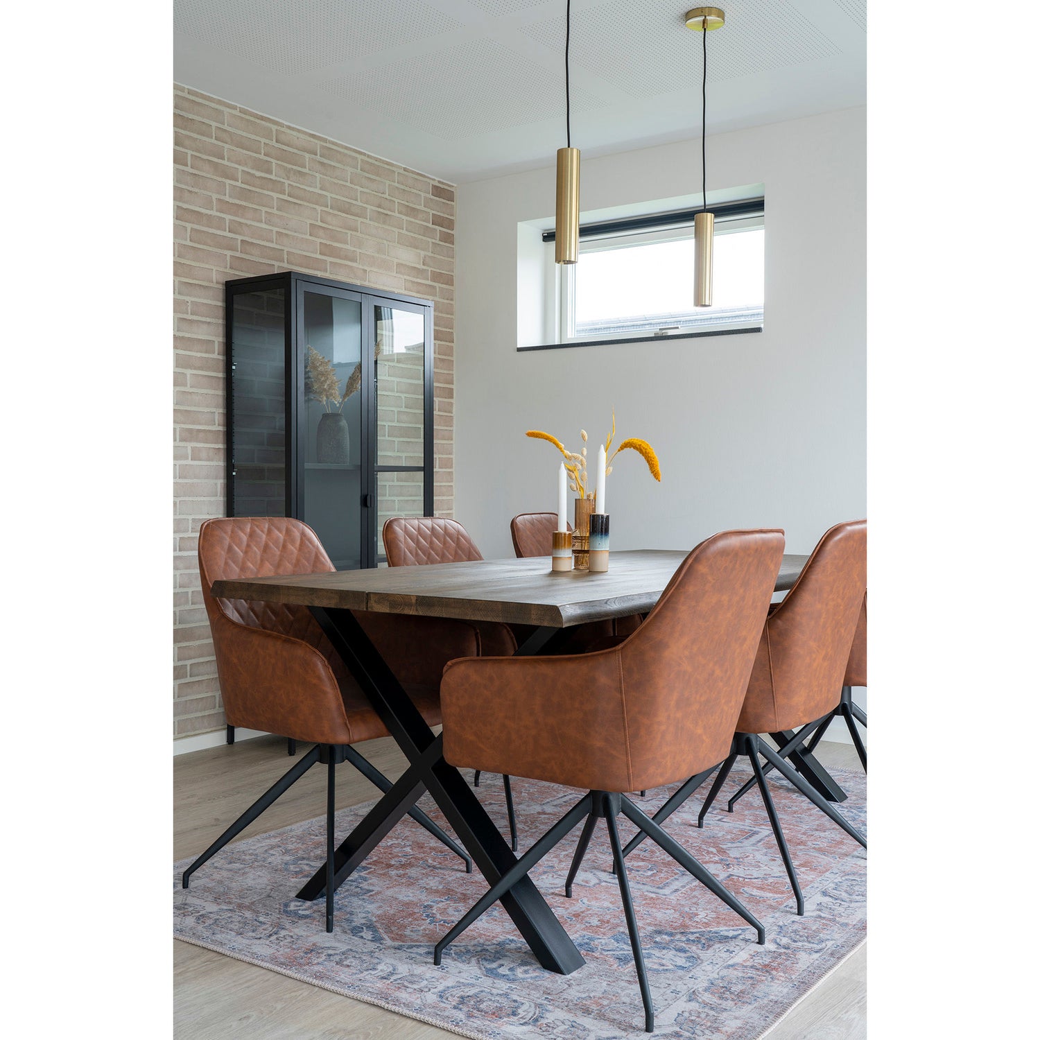 House Nordic - Harbo Dining Table Chair with Swivel Foot