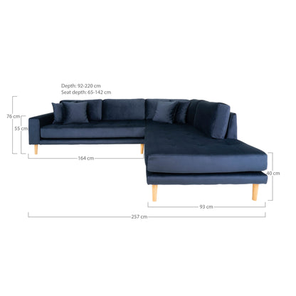 House Nordic - Lido Corner sofa open end