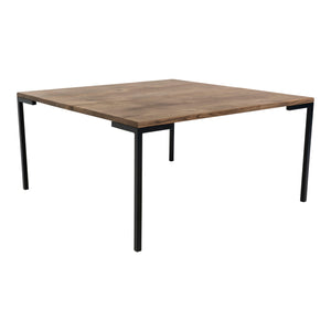 Lugano Sofabord - Sofabord, smoked olieret eg 90x90x45 cm - House Nordic - DesignGaragen.dk