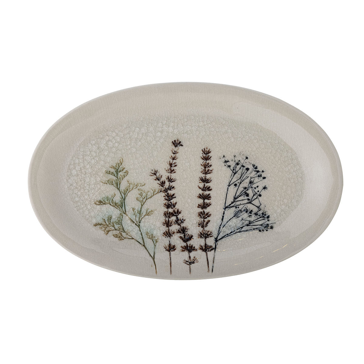 Bloomingville Bea serving dish, nature, stoneware