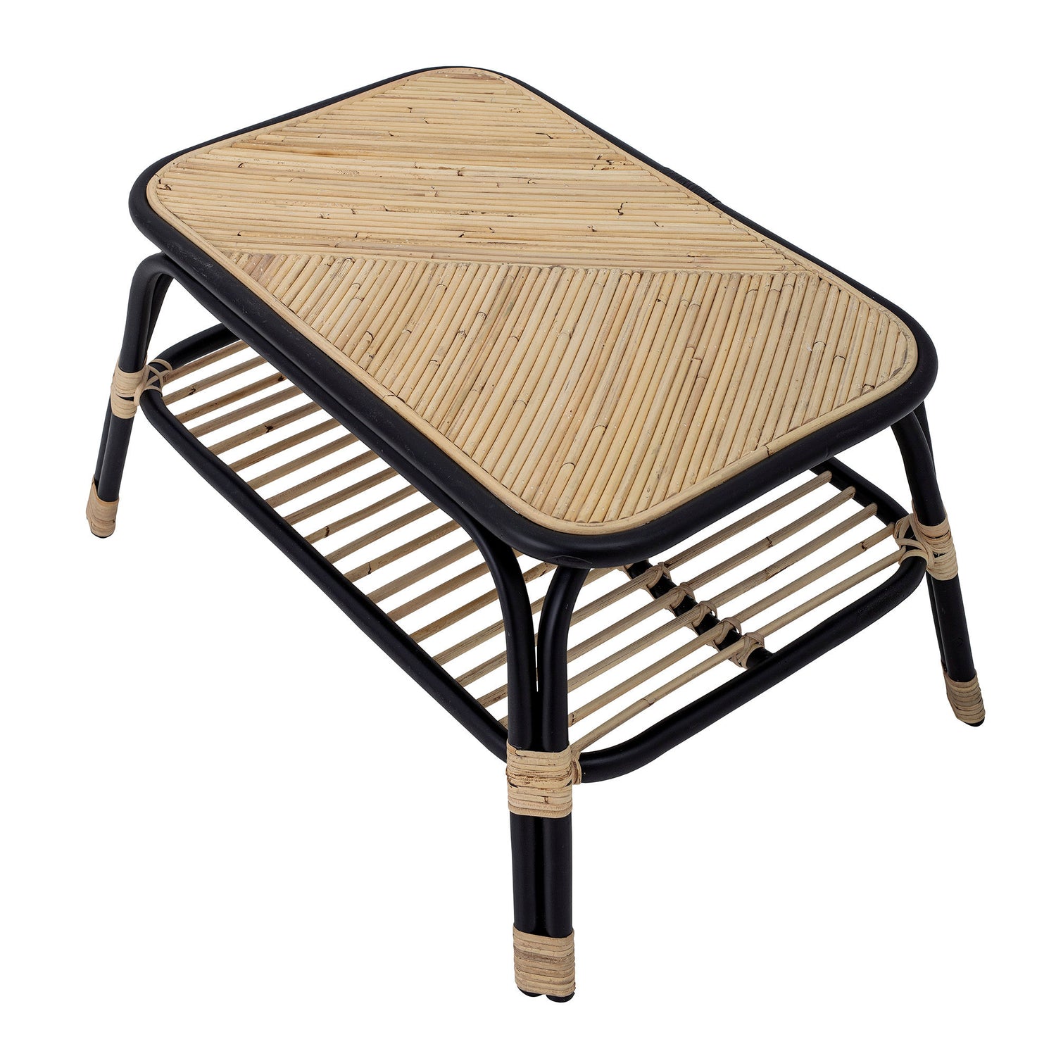 Bloomingville Loue Sidebord, Sort, Rattan - Bloomingville - DesignGaragen.dk