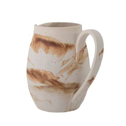 Bloomingville stacy jug, brown, stoneware