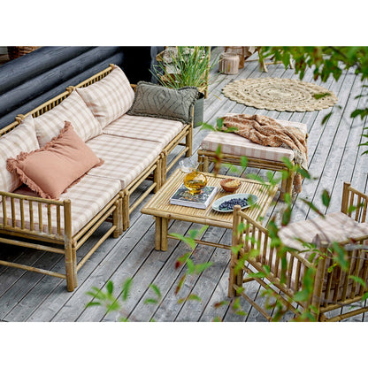 Bloomingville Corfu Module Sofa Left Corner, Nature, Bamboo