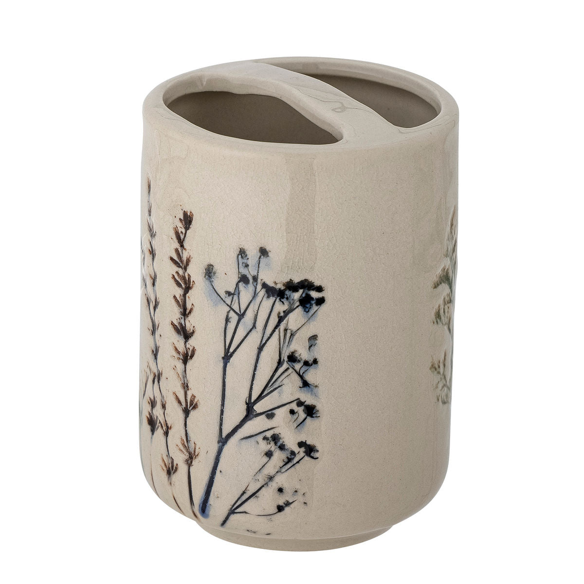 Bloomingville Bea soap dispenser set, nature, stoneware