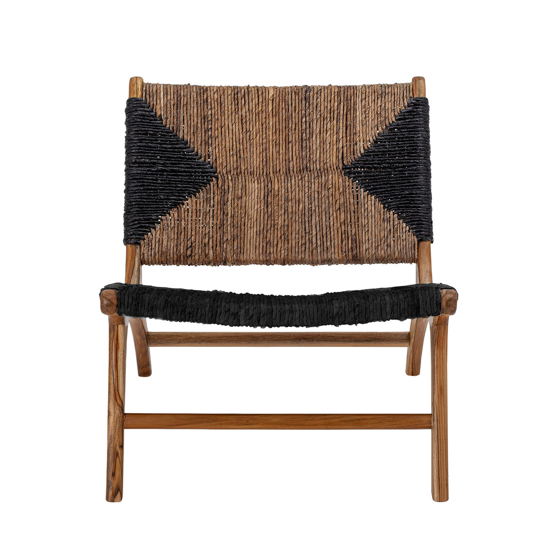 Creative Collection Grant Lounge Stol, Sort, Teak - Creative Collection - DesignGaragen.dk