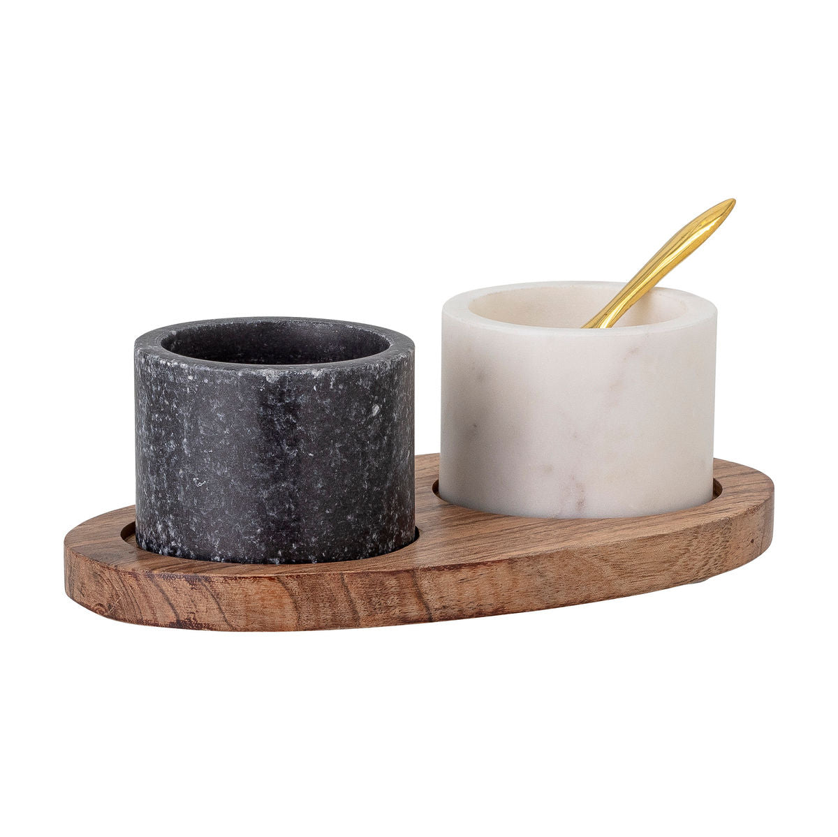 Bloomingville Florio Salt &amp; Pepper Var, Black, Marble