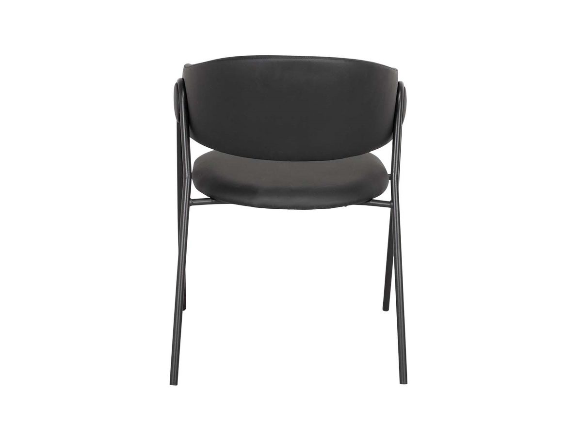 Lina dining chair, black