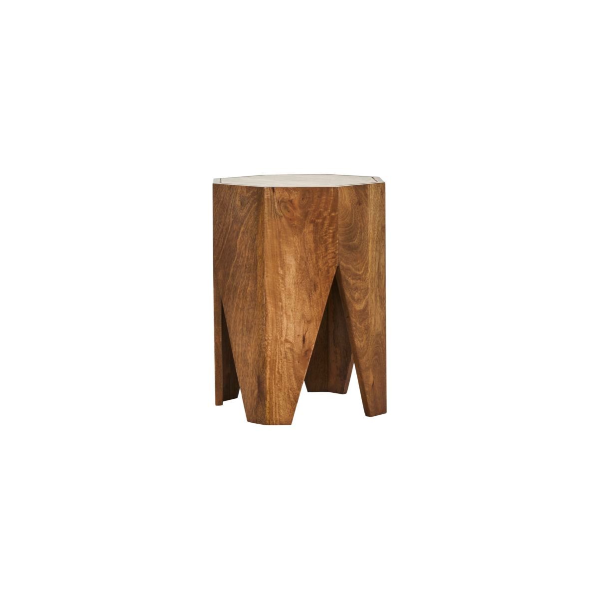 Stool, hdokta, antique brown