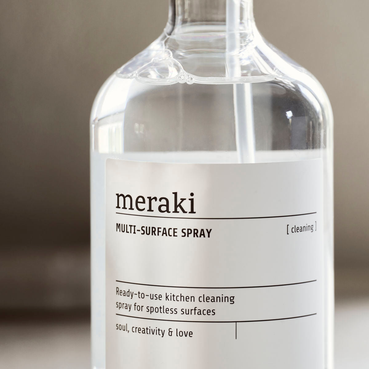 Meraki cleaning spray