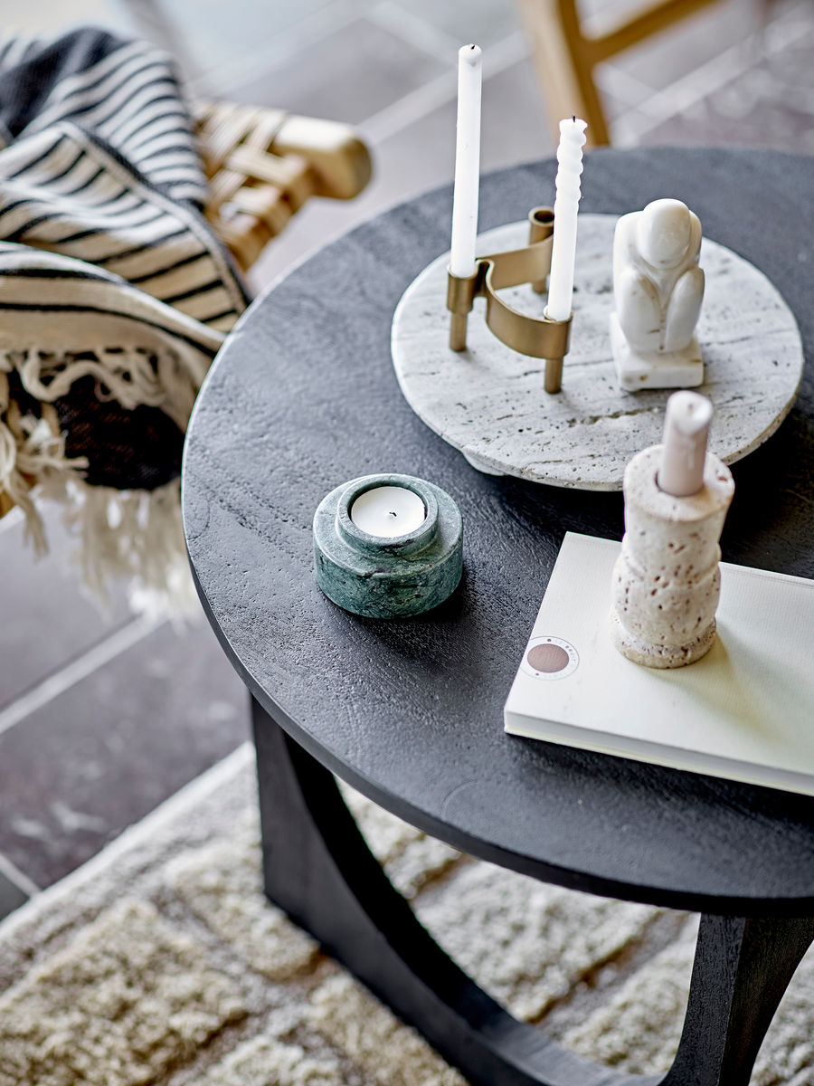 Bloomingville Dalin Lighthouse &amp; Candlestick, Green, Marble