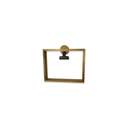 Langbo A6 Frame - Smoked Oiled Oak / Brass - Langbo - DesignGaragen.dk