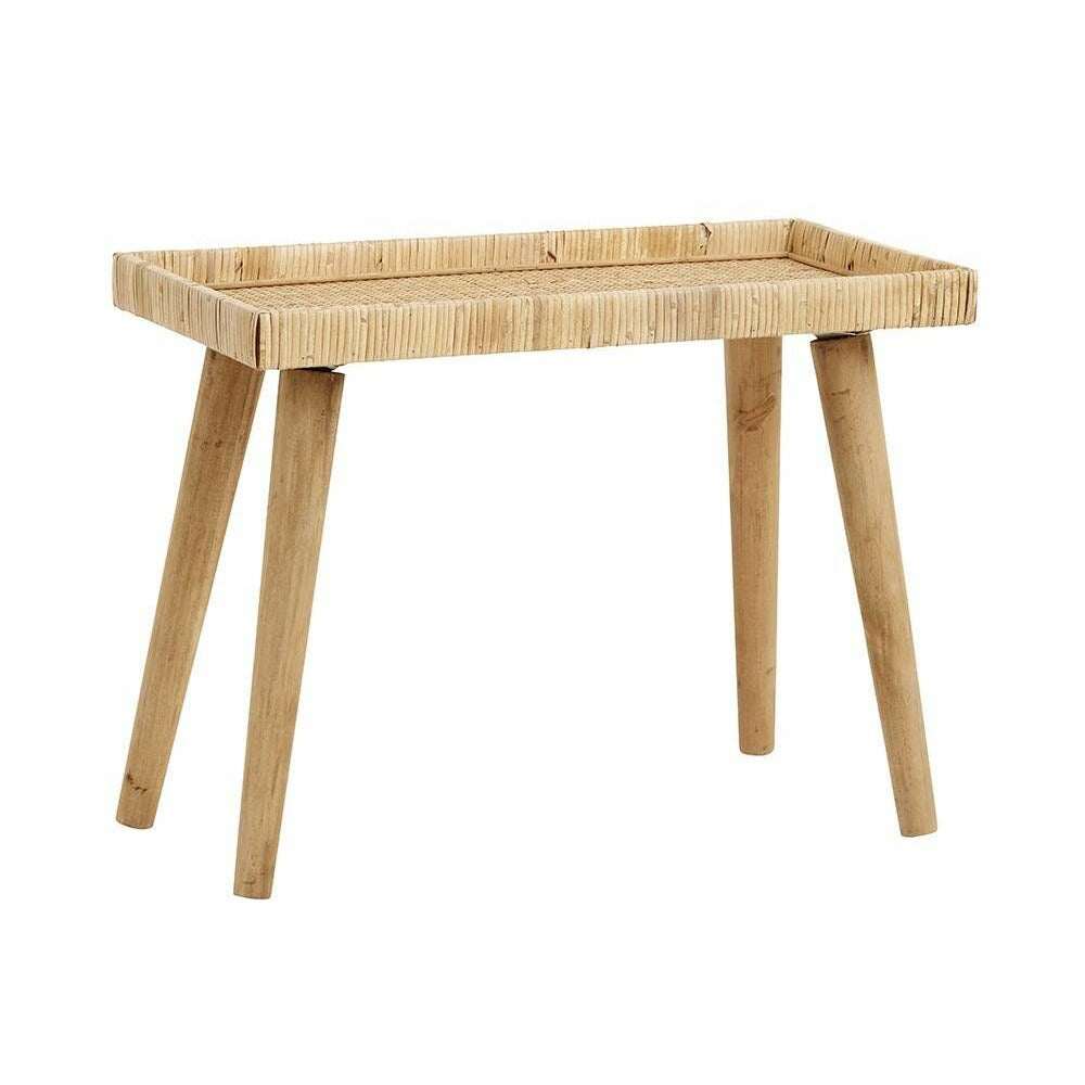 Nordal RIVA table in rattan - 60x29 cm - natural