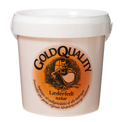 Natur læderfedt – Gold Quality 1000ml - ROC - DesignGaragen.dk