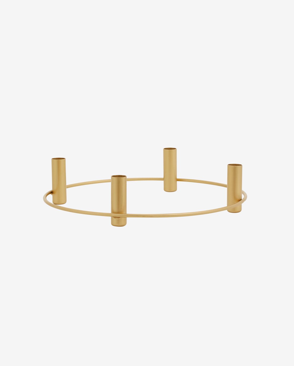 Nordal A/S IRONA candleholder, f/4 candles, brass finish - Nordal - DesignGaragen.dk