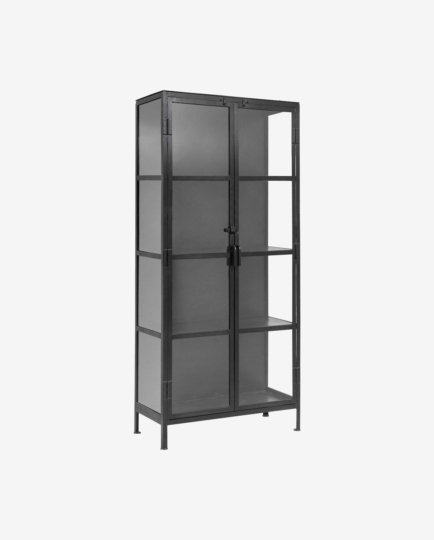 Nordal A/S Phoenix Black Cabinet, 2 Doors, Small