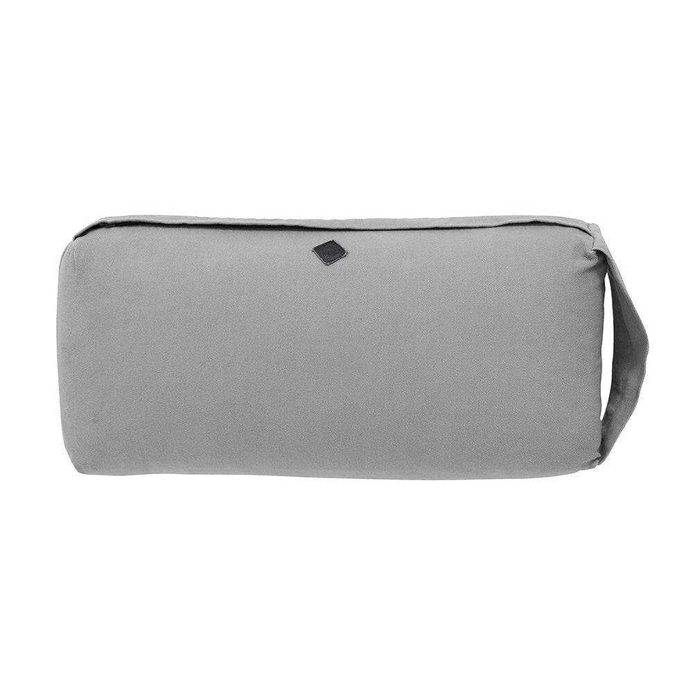 Nordal YOGA and meditation cushion - 40x20 cm - grey