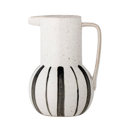 Bloomingville Marita pitcher, black, stoneware