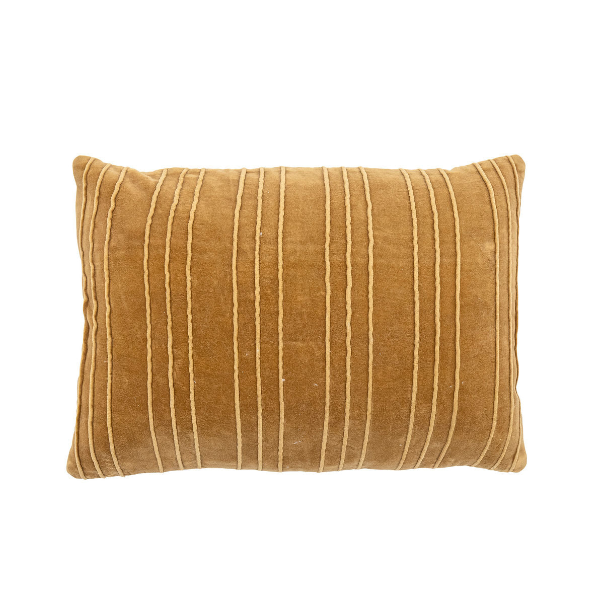 Bloomingville Hillac pillow, yellow, cotton