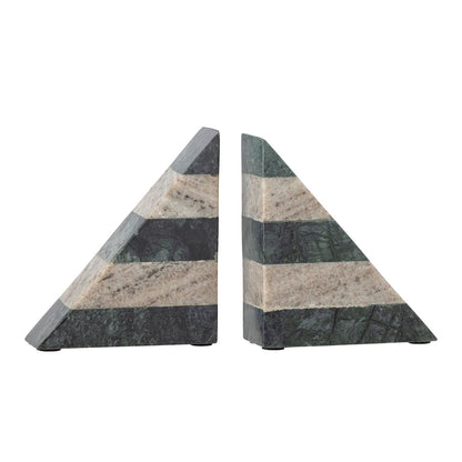 Bloomingville abir book support, green, marble