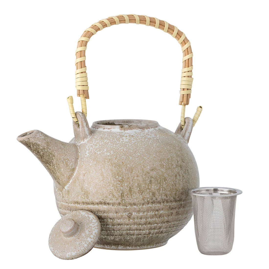 Bloomingville Razan teapot, nature, stoneware