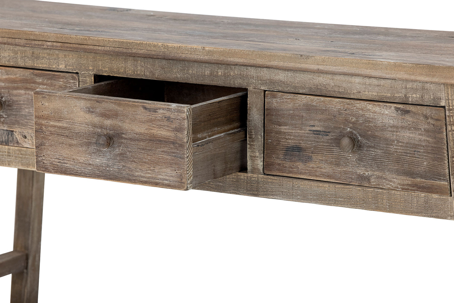 Creative Collection Camden Console Table, Nature, Reclaimed Pine Wood