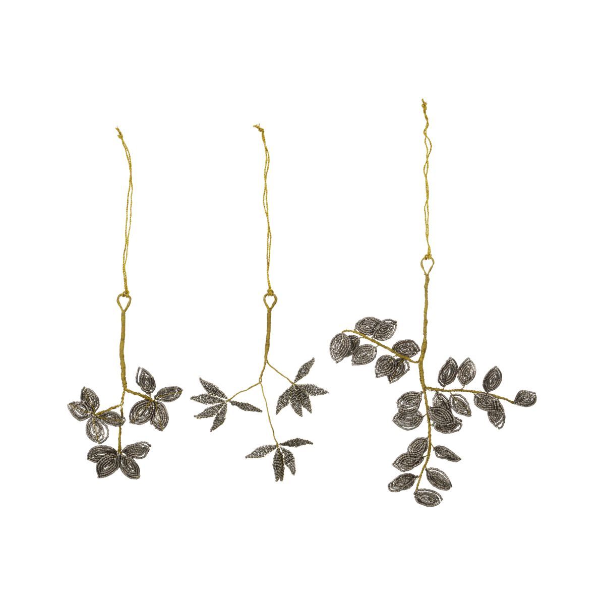 Christmas decorations, hdpearl, gray/gold