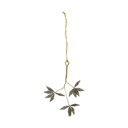 Christmas decorations, hdpearl, gray/gold