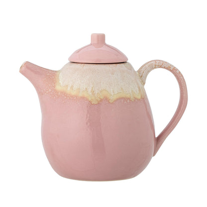 Bloomingville Louisa Teapot, Rosa, Stoneware