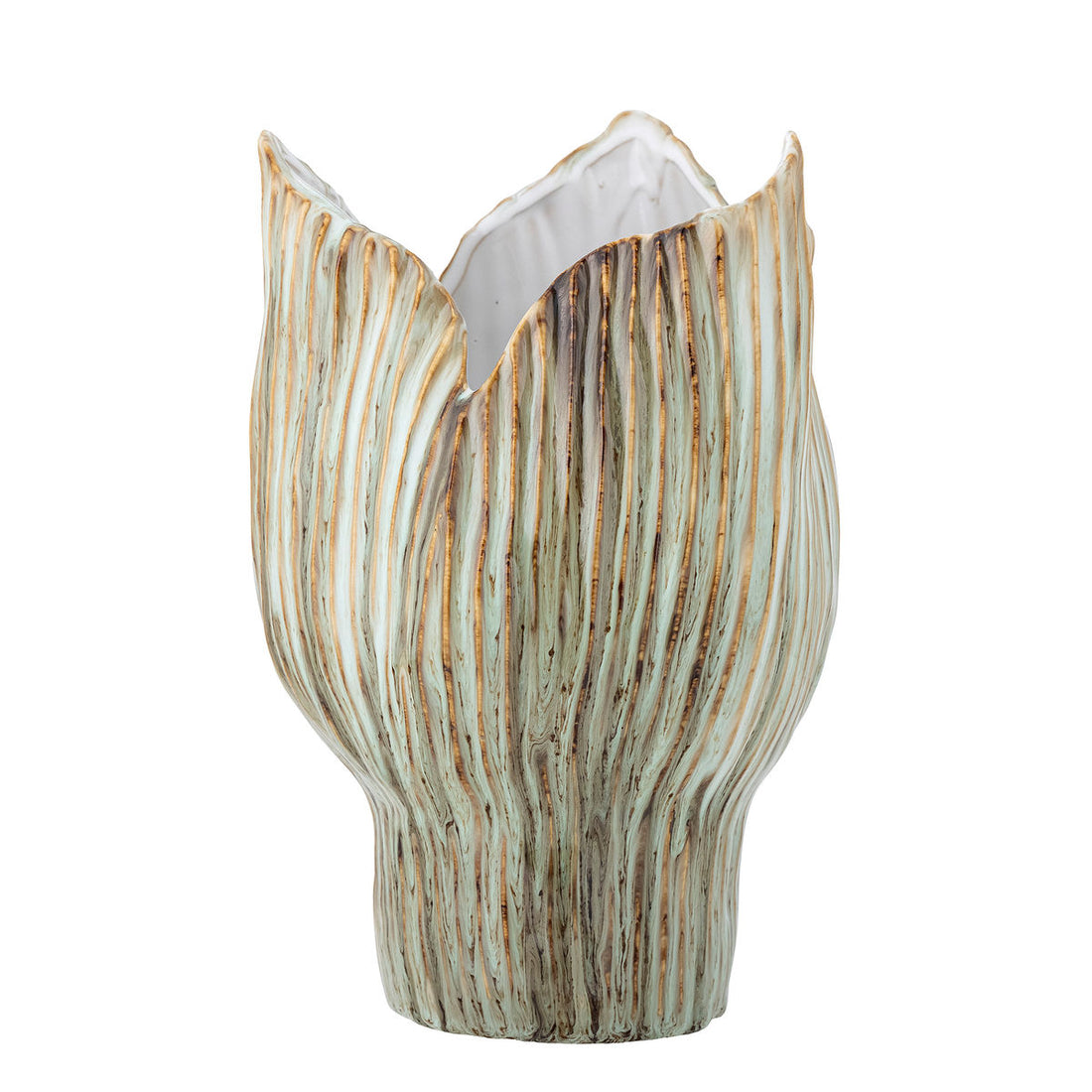 Bloomingville Mahira Vase, Green, Stoneware