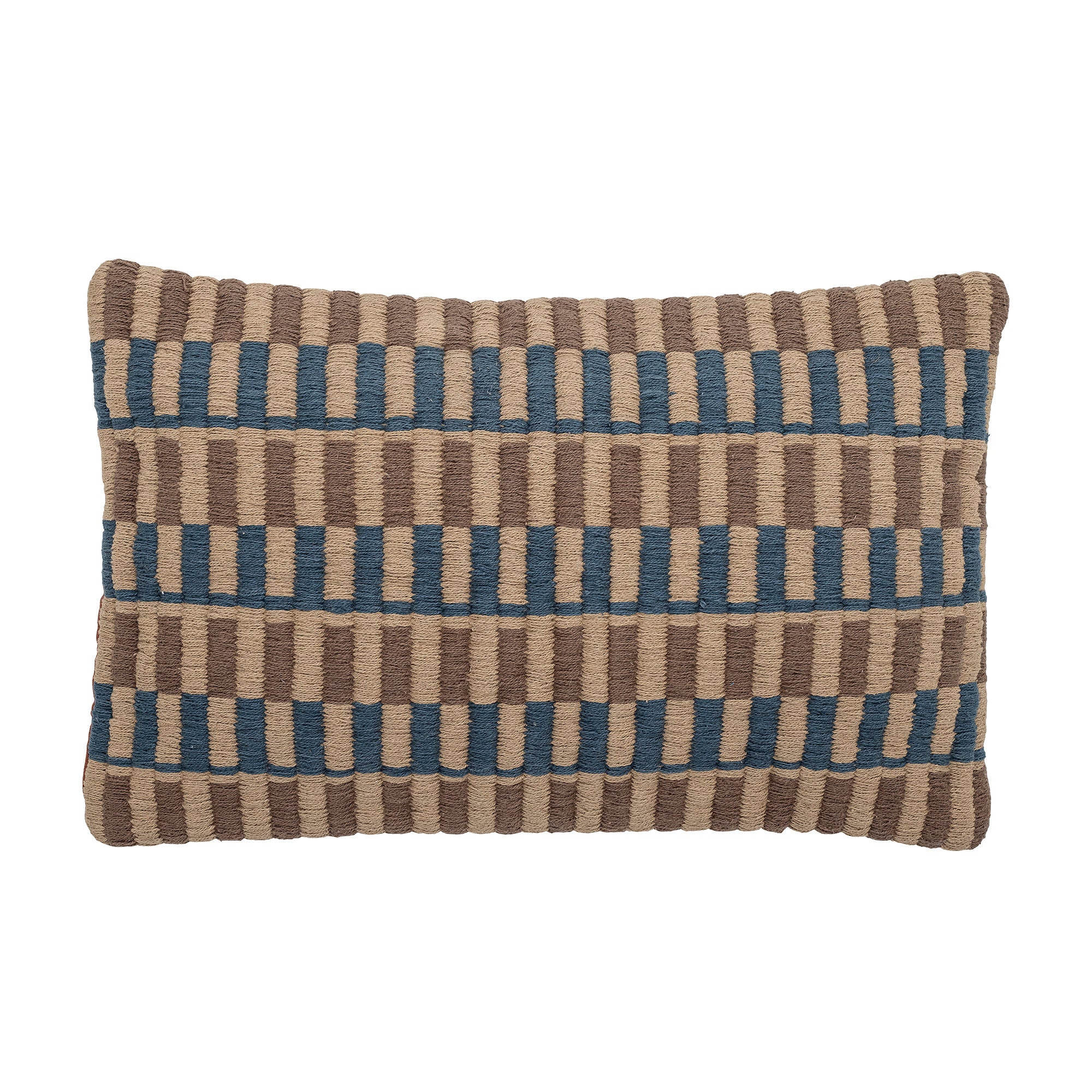 Creative Collection Newtown Cushion, Blue, Cotton