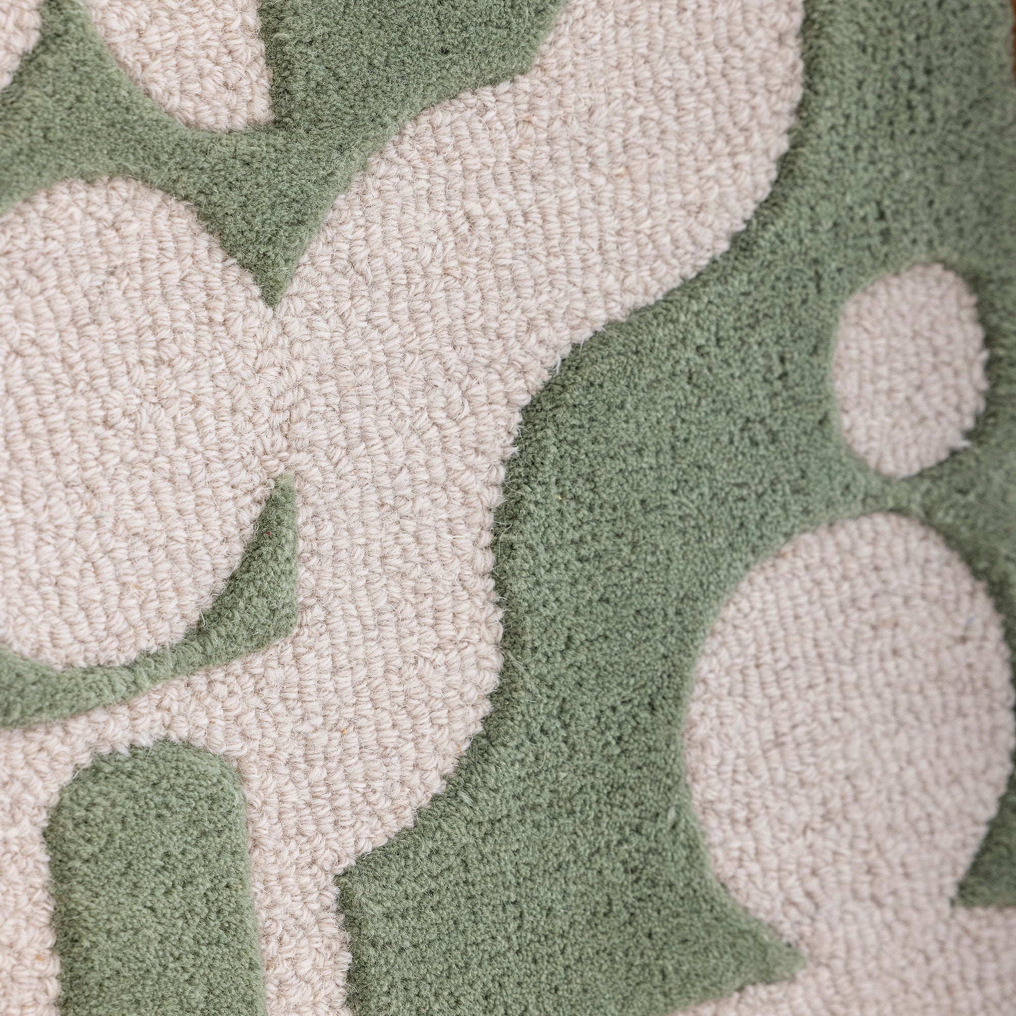 Bloomingville Longton Wall Decoration, Green, Wool