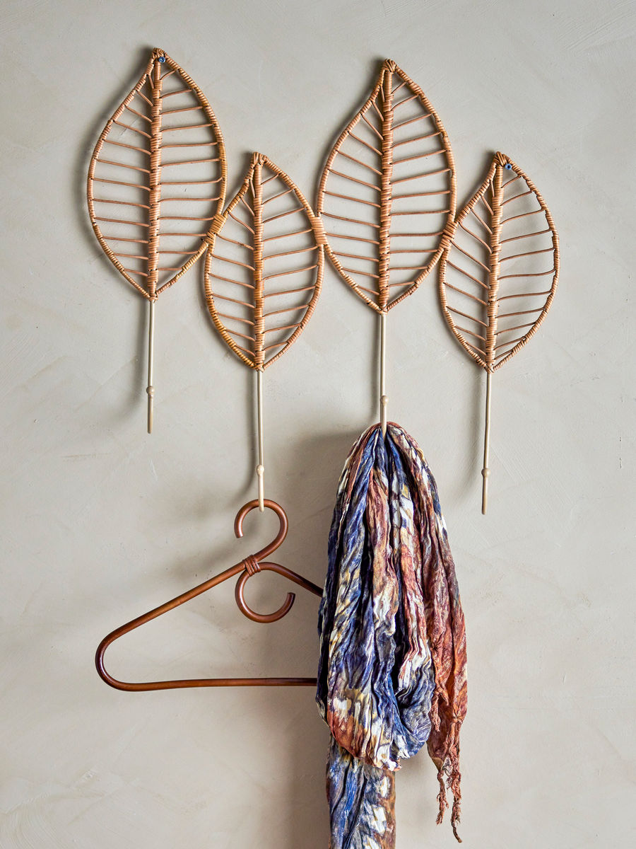 Bloomingville Neta hooks, nature, rattan