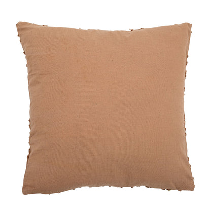 Bloomingville Watton pillow, brown, cotton