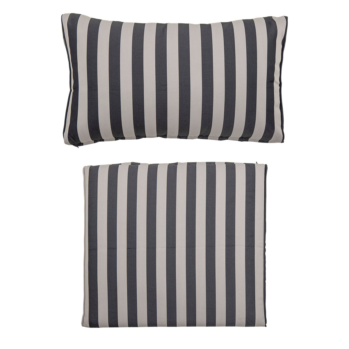 Bloomingville Mundo Pillow Covers (Without Fill), Black, Polyester