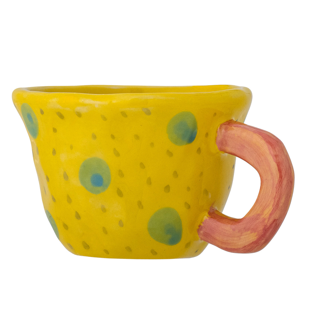 Bloomingville mini - nini cup, yellow, stoneware