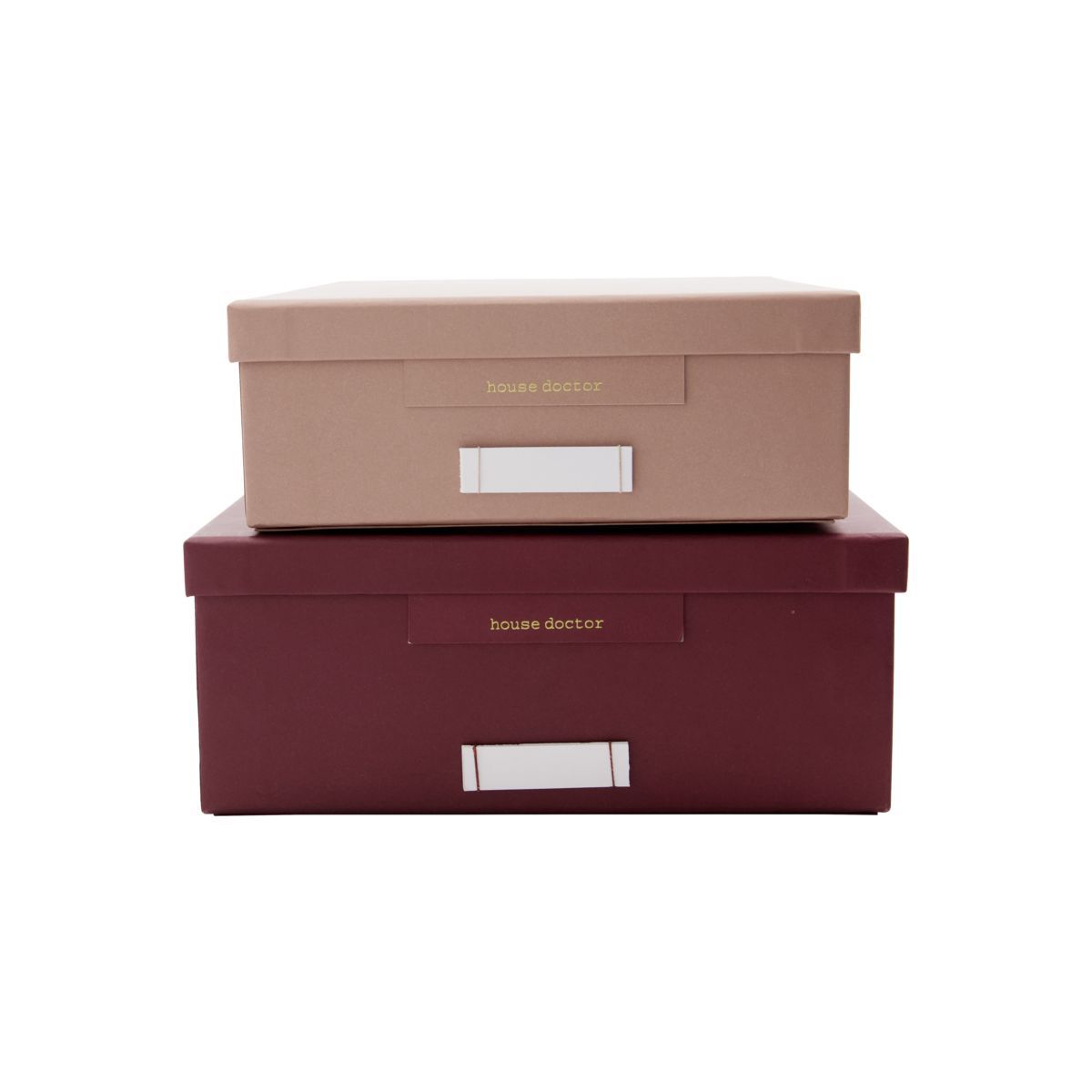 Storage boxes, HDKEEP, BORDEAUX/ROSA