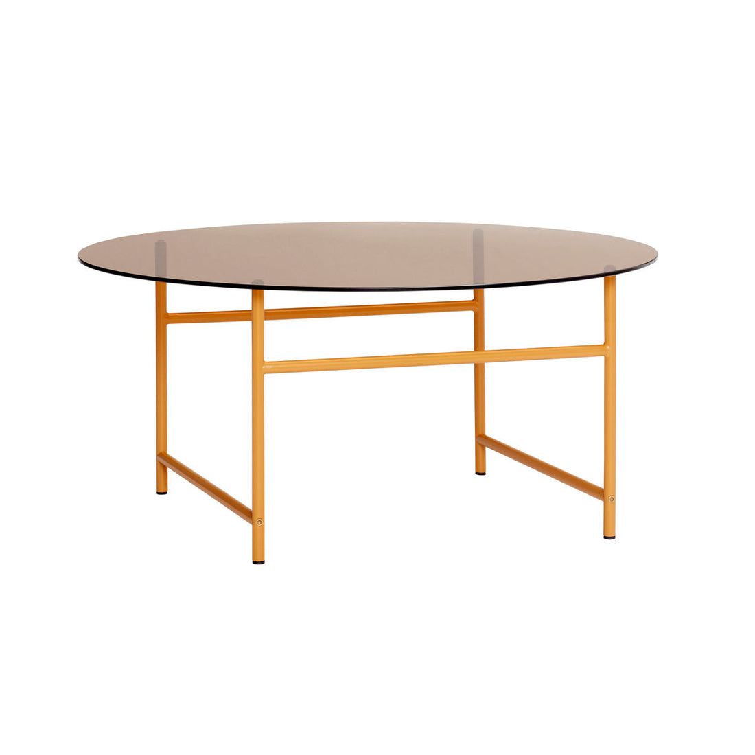 Hübsch Pond coffee table amber color