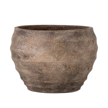 Bloomingville Roha Deko herbal pot, brown, terracotta