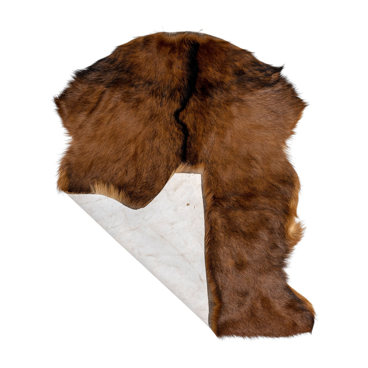 Bloomingville nuk leather, brown, goatskin