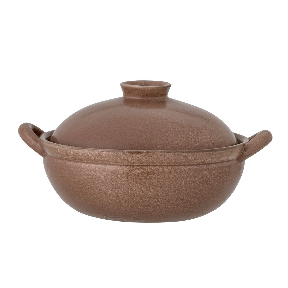 Creative Collection Jinnie ovenproof dish with lid, brown, stoneware