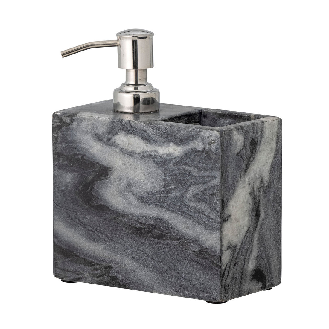 Bloomingville Maia soap dispenser, gray, marble